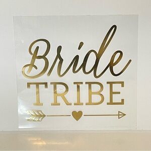 One Only Iron On Art Bride Tribe